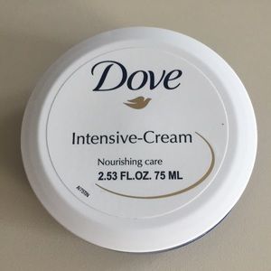 Lot of 4 Dove intensive creams